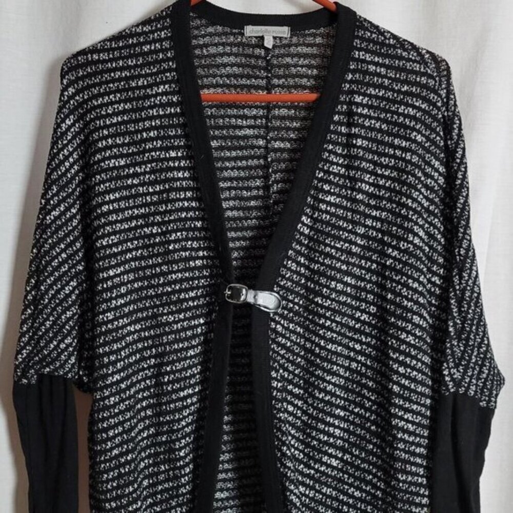 Charlotte Russe Cardigan Cape Medium buckle dark academia y2K retro whimsigoth - Picture 5 of 10